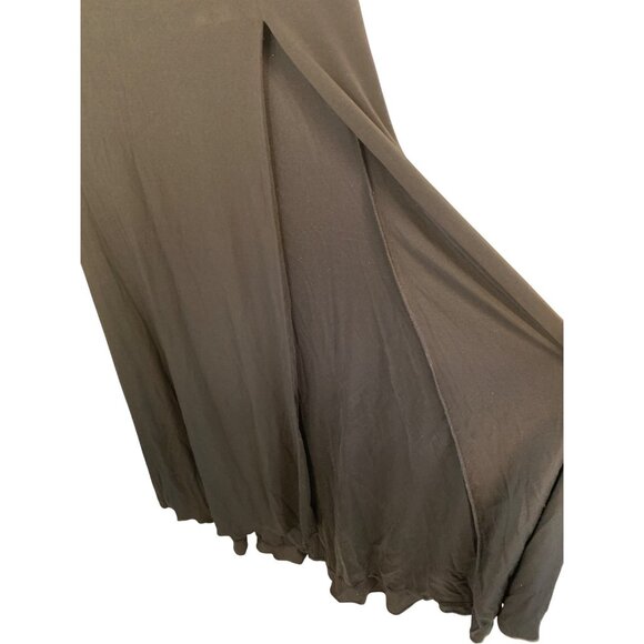 Cache Black Beaded Mesh & Jersey Evening Gown Size 8 RF10611 NWT $458 Formal - Picture 10 of 15